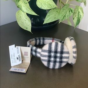 Burberry Earmuffs NWT